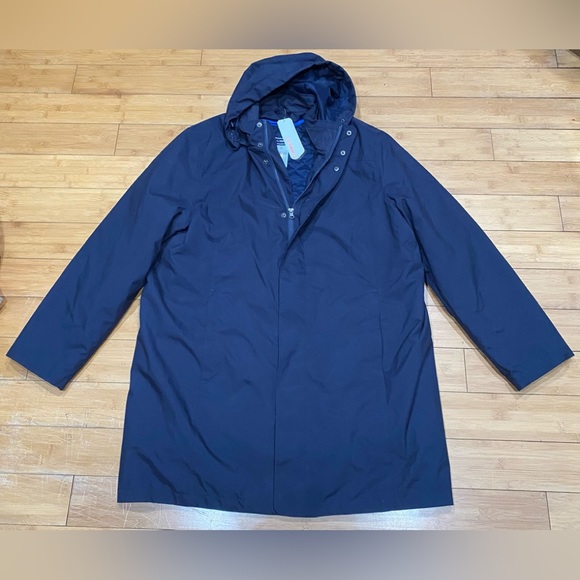 Lands End for America Airlines Primaloft Jacket Men’s Sz XL 3 In 1 Parka Blue - Picture 1 of 11